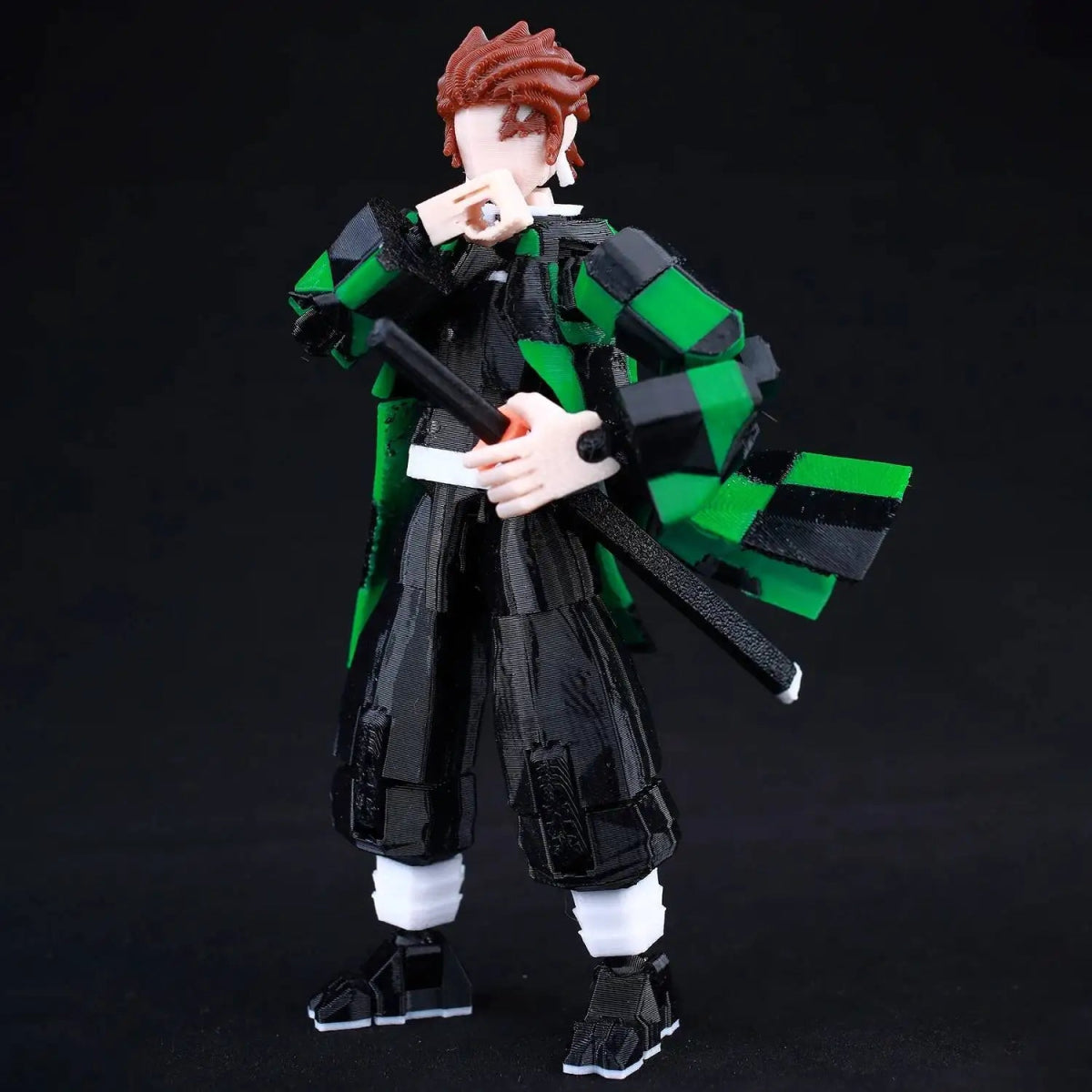 Figurine Demon Slayer Mahoraga 14cm Articulée | Modèle 9L3D Collection - Pièces Interchangeables | Impression 3D - RukaCraft