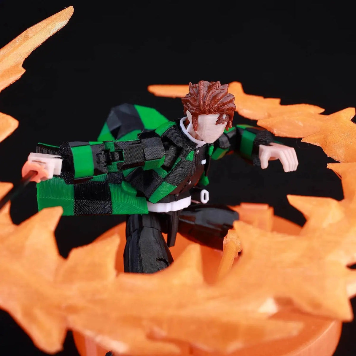 Figurine Demon Slayer Mahoraga 14cm Articulée | Modèle 9L3D Collection - Pièces Interchangeables | Impression 3D - RukaCraft