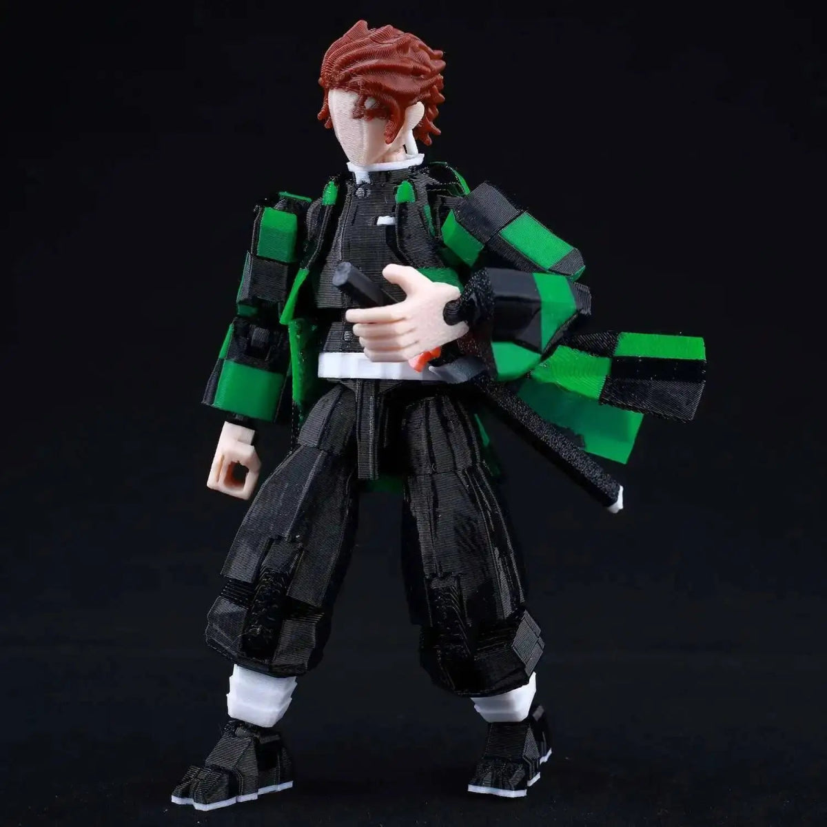 Figurine Demon Slayer Mahoraga 14cm Articulée | Modèle 9L3D Collection - Pièces Interchangeables | Impression 3D - RukaCraft