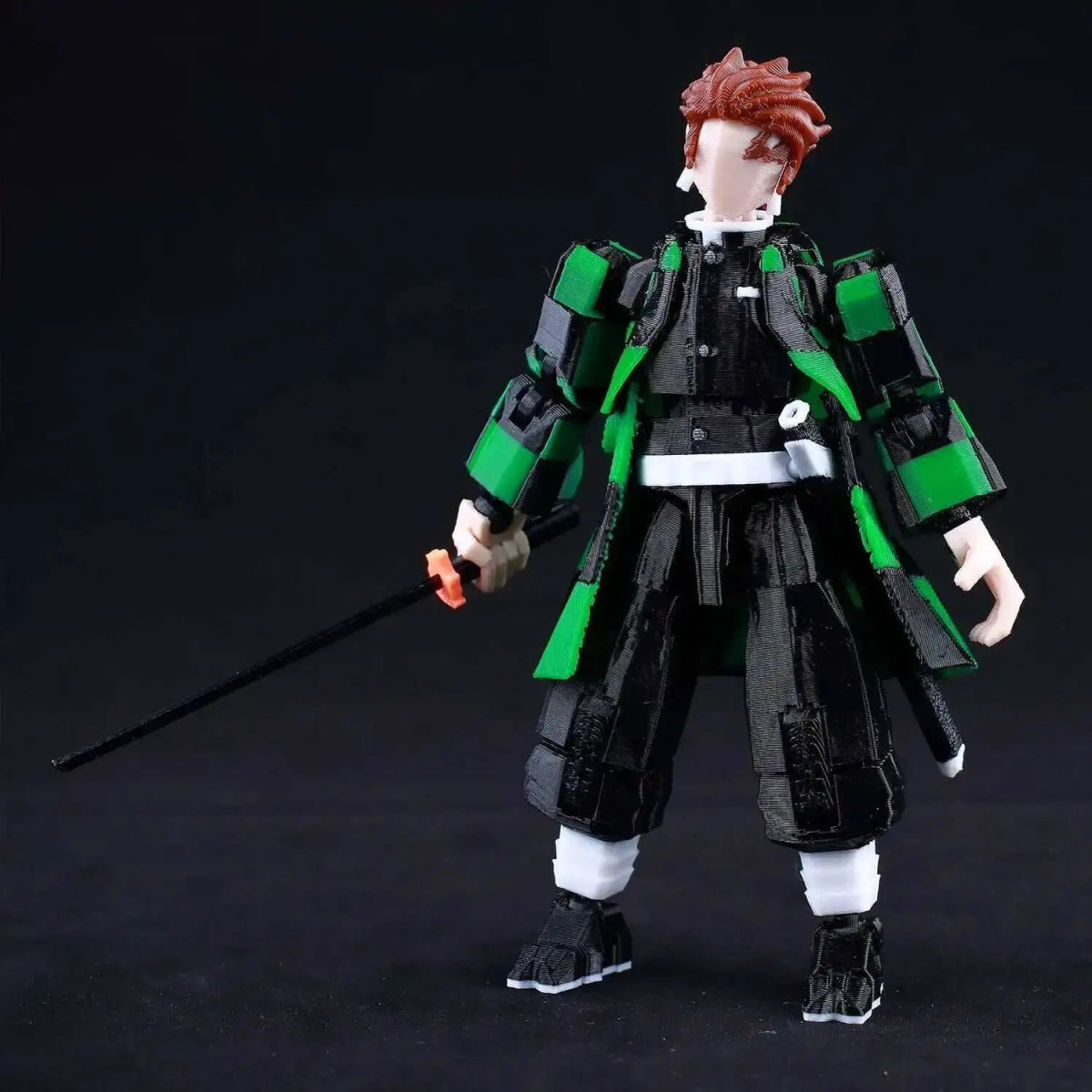 Figurine Demon Slayer Mahoraga 14cm Articulée | Modèle 9L3D Collection - Pièces Interchangeables | Impression 3D - RukaCraft
