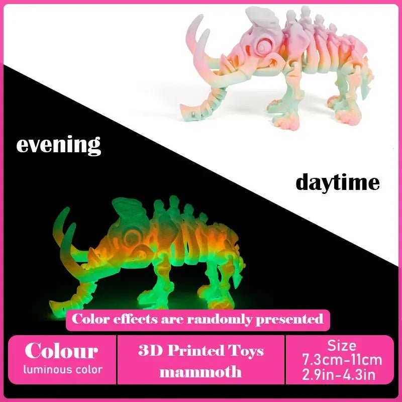 Figurine Dragon Articulée Imprimée en 3D | Modèle Décoratif avec Joints Mobiles | PLA Écologique - RukaCraft
