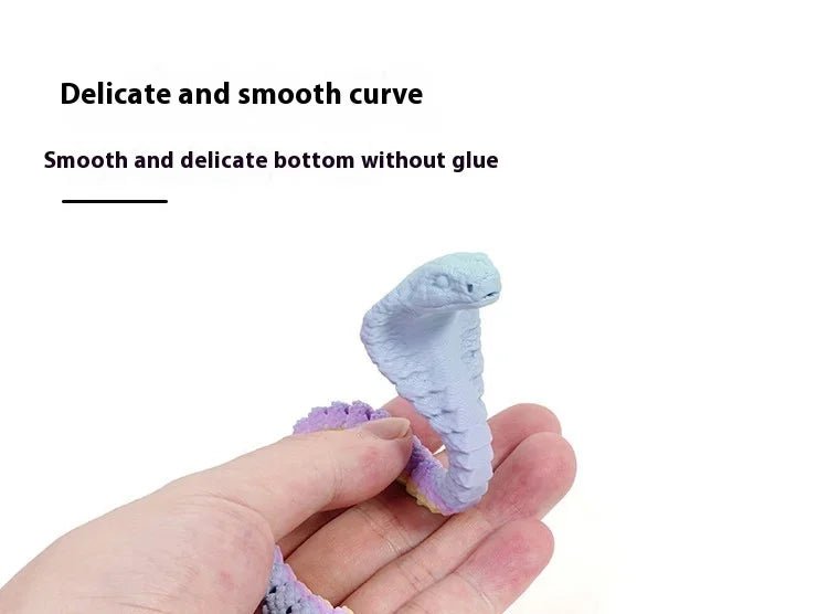 Figurine Dragon Articulée Imprimée en 3D | Modèle Décoratif avec Joints Mobiles | PLA Écologique - RukaCraft
