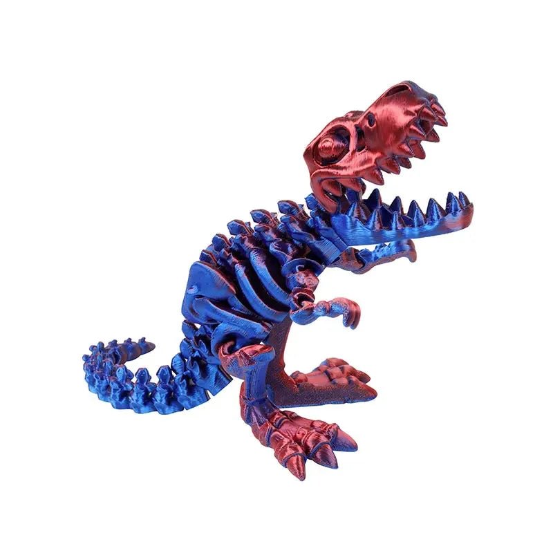 Figurine Dragon Articulée Imprimée en 3D | Modèle Décoratif avec Joints Mobiles | PLA Écologique - RukaCraft