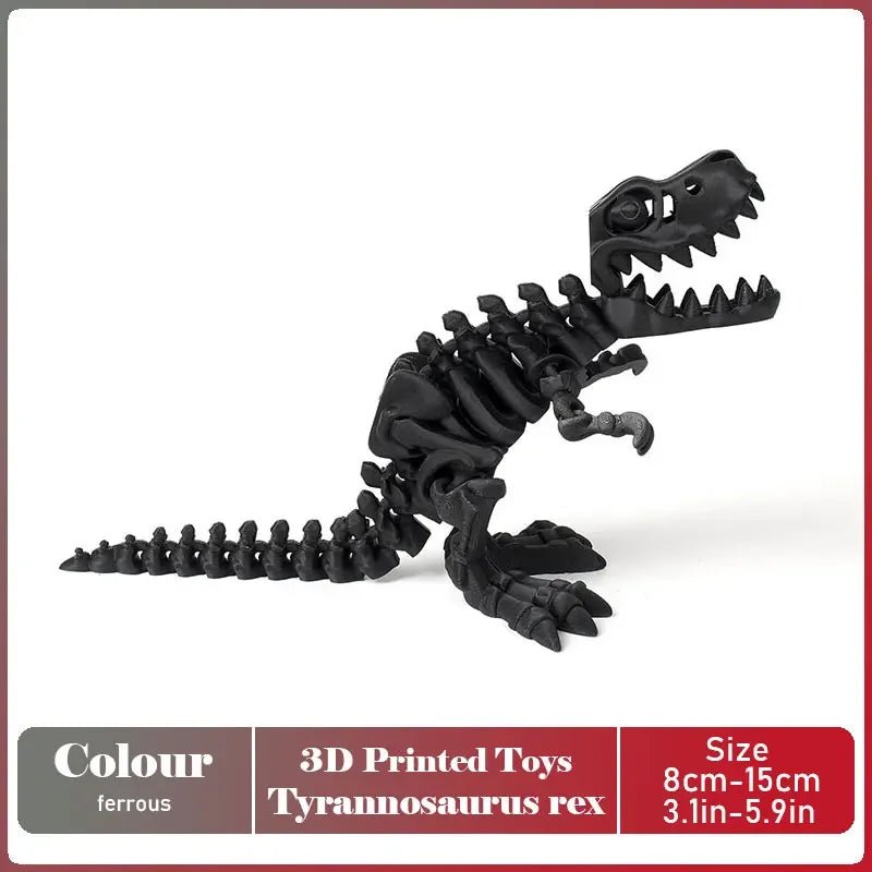 Figurine Dragon Articulée Imprimée en 3D | Modèle Décoratif avec Joints Mobiles | PLA Écologique - RukaCraft