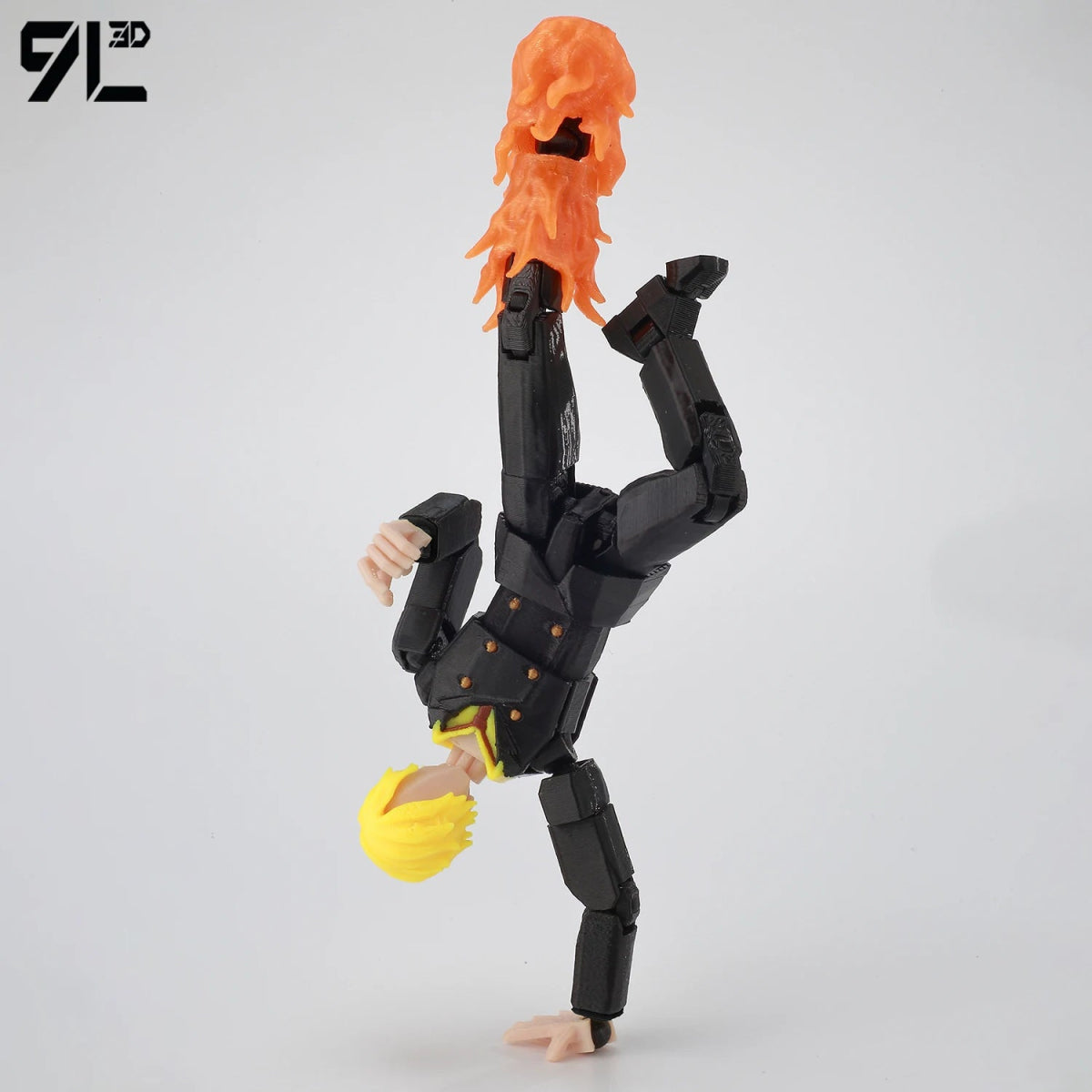 Figurine ONE PIECE Articulée 14cm | Zoro, Ace, Luffy - Modèle Collection 3D Pièces Interchangeables | Impression 3D - RukaCraft