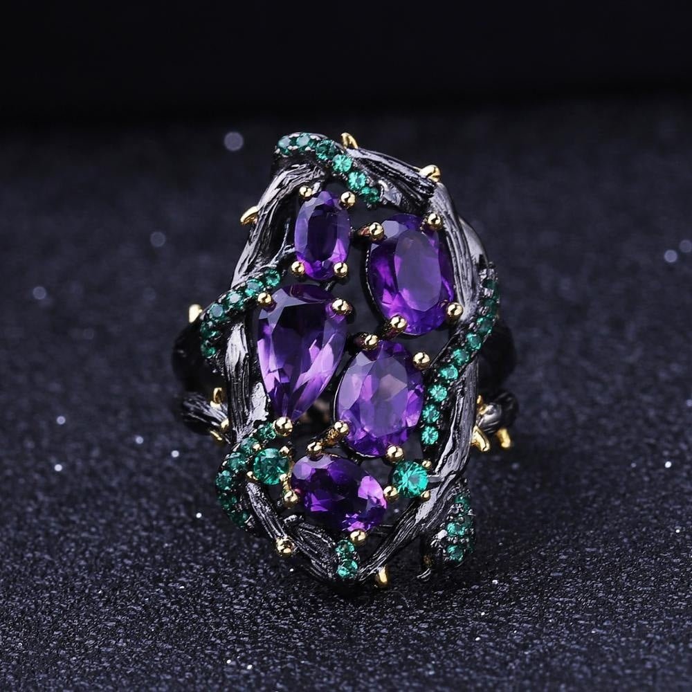 Handmade Beautiful Female Ring Finger Ring Jewelry - RukaCraft