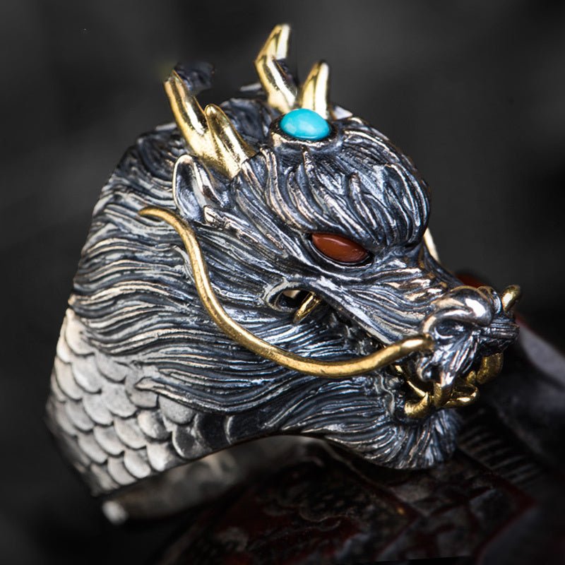 Handmade dragon ring - RukaCraft