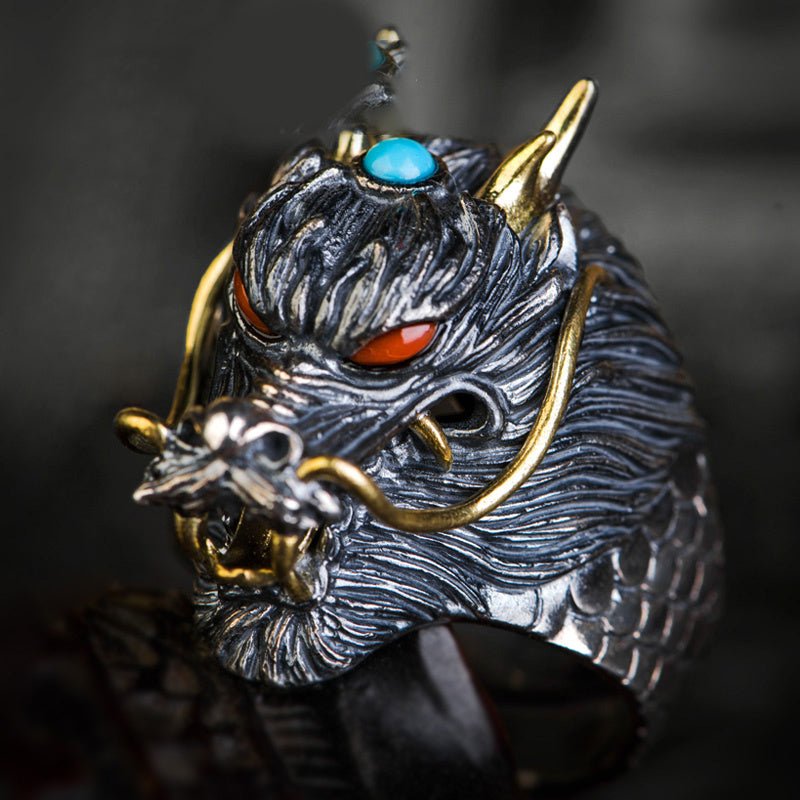 Handmade dragon ring - RukaCraft