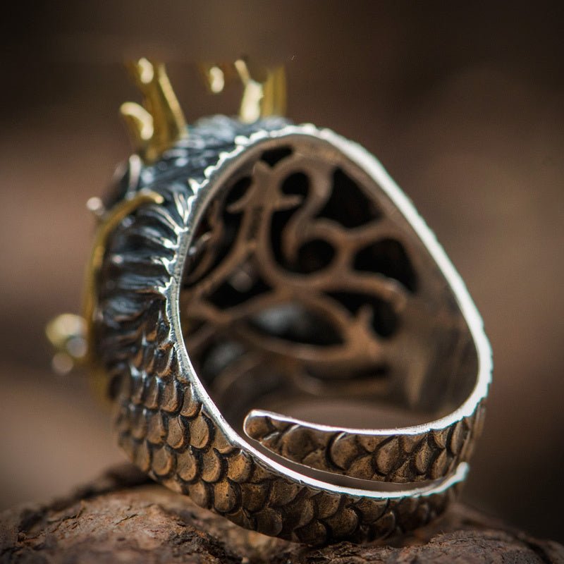 Handmade dragon ring - RukaCraft