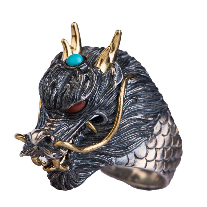 Handmade dragon ring - RukaCraft