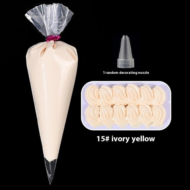 kawahip Cream Glue - Piping Bag - Cream Material Handmade Hair Clips Cream Glue 60g - RukaCraft