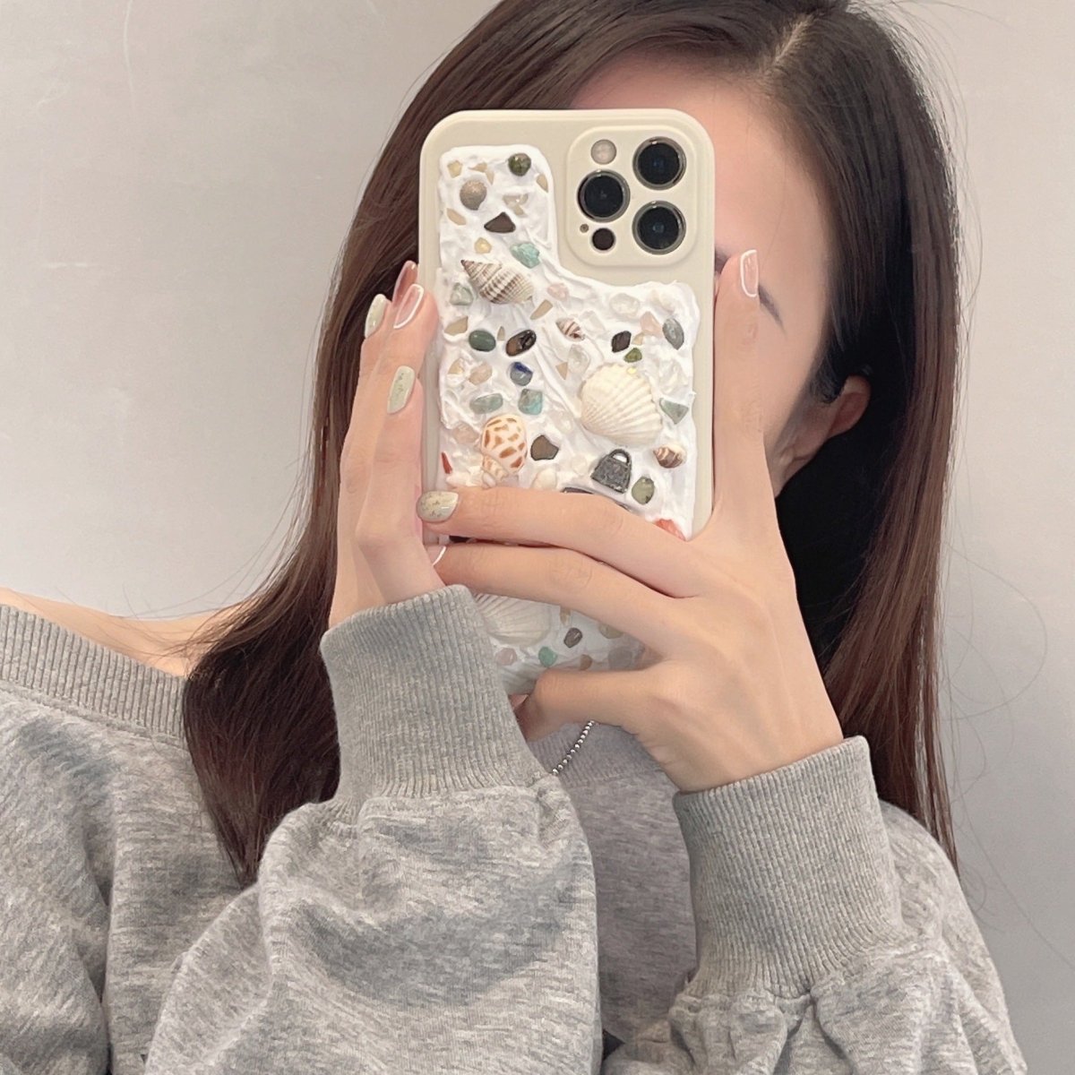 KAWAHIP Handcrafted DIY Items - Same Style Cream Glue Shell For Phone Case Protective Case - RukaCraft