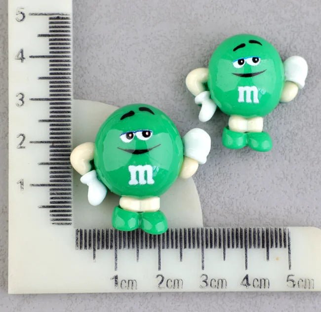 Lot de 20 Cabochons Résine Funny M Beans Kawaii | Accessoires DIY, Scrapbooking, Décoration Téléphone - RukaCraft