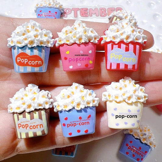 Lot de Charms 6pcs en Résine KAWAHIP | Décorations 3D pour Nail Art DIY - Accessoires Personnalisables pour Ongles et Créations - RukaCraft