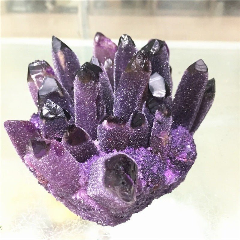 Natural Amethyst Cluster Raw Stone Mineral Crafts - RukaCraft