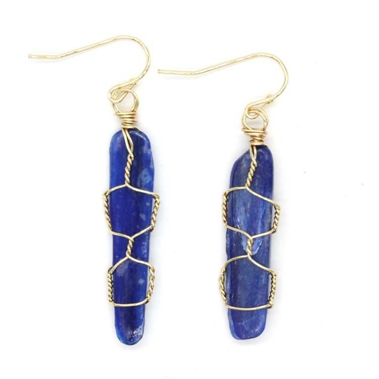 🌟 Natural Crystal Gold - Plated Amethyst Irregular Winding Earrings — Earth’s Whisper, Artisan’s Legacy 🌟 - RukaCraft