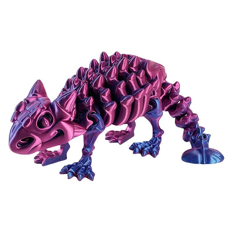 Pack de 9 Figurines de Dinosaures Articulées | Imprimées en 3D - Décoration de Bureau & Cadeau - RukaCraft